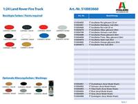 Italeri 1/24 Land Rover Firetruck - thumbnail