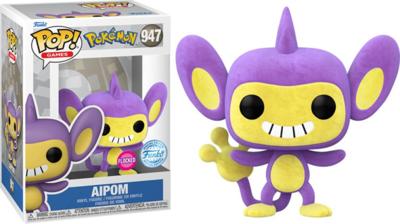 Pokemon Funko Pop Vinyl: Aipom (Flocked)