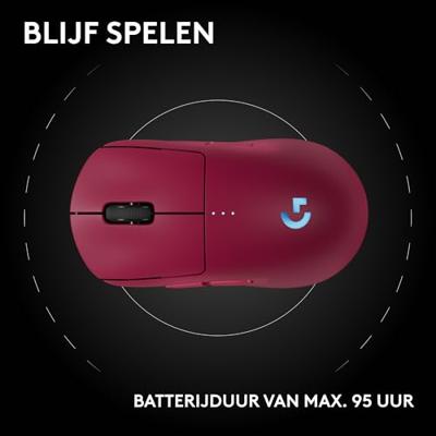 Logitech G PRO 2 LIGHTSPEED Pink Draadloze Gaming muis