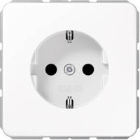 Jung CD1520BFKIWW Wandcontactdoos met randaarde Inzetstuk 1-voudig Alpine-wit 1 stuk(s) - thumbnail