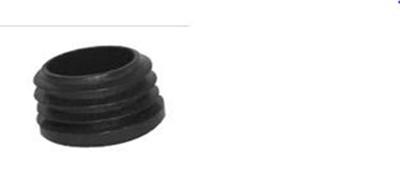 Insteekdop rond zwart 32x1.0x2.0mm