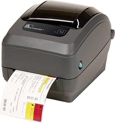 Zebra GX430t labelprinter Thermo transfer 300 x 300 DPI Bedraad