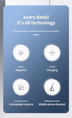 MOJOGEAR 3-in-1 Wireless Phone+Watch - MagSafe powerbank 10.000 mAh - thumbnail