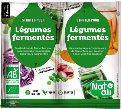 Nat-Ali Fermenten voor Groenten Nat-Ali Fermenten voor Groenten