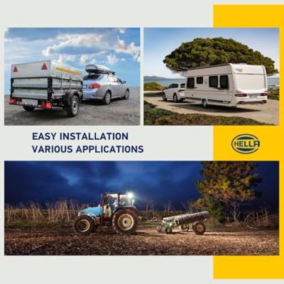 HELLA contactdoos sockets 13-pin black