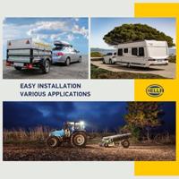 HELLA contactdoos sockets 13-pin black - thumbnail