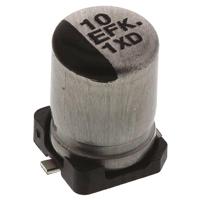Panasonic Elektrolytische condensator SMD 10 µF 25 V 20 % (Ø) 5.8 mm 1 stuk(s) - thumbnail