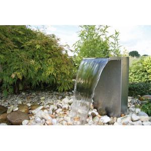 Ubbink waterfall met led venezia roestvrij staal 1312088