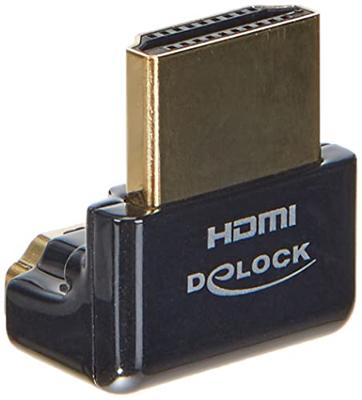 Delock 65662 HDMI Adapter [1x HDMI-bus - 1x HDMI-stekker] Zwart