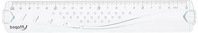 Maped lat Geometric 20 cm, transparant
