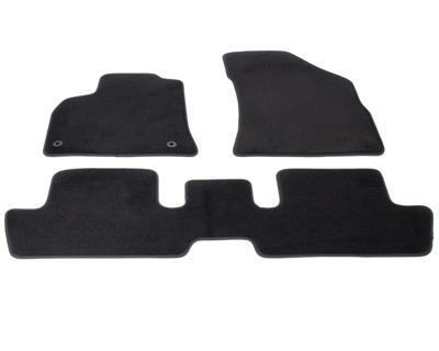 Automatten op maat - zwart velours - Peugeot 3008 met bwjr 2008-2016