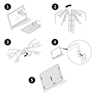 Kensington PRIVACY FILTER REMOVABLE 2-WAY FOR SURFACE LAPTOP 3 13.5IN Randloze privacyfilter voor sc - thumbnail