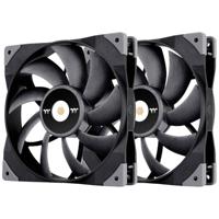 Thermaltake Toughfan 14 Ventilator 14 cm Zwart 2 stuk(s) - thumbnail