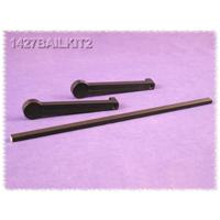 Hammond Electronics M3265-1003 Draagsteun Zwart 1 stuk(s) - thumbnail