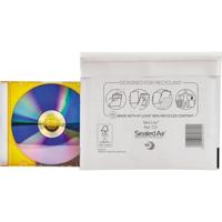 Mail Lite luchtkussenenveloppen, wit, 180 x 160 mm, doos van 100 stuks - thumbnail