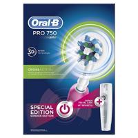 Oral-B PRO 750 CrossAction Oplaadbare Elektrische Tandenborstel Bonusverpakking - thumbnail
