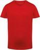 TriDry TR10B Kids Performance T-Shirt - Fire Red - 7/8 - thumbnail