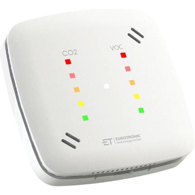 Eurotronic 700209 Luchtkwaliteitssensor Detectie van Kooldioxide werkt op het lichtnet Eurotronic 700209 Luchtkwaliteitssensor Detectie van Kooldioxide werkt op het lichtnet