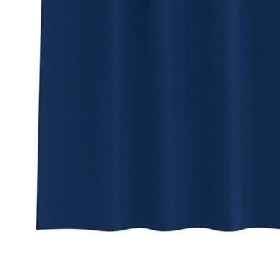 VidaXL Zwart-out gordijnen met ringen 2 pcs donkerblauw 225 x 140 cm