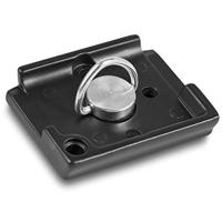 Mantona Scout snelkoppelingsplaat voor statief van aluminium, zwart - thumbnail