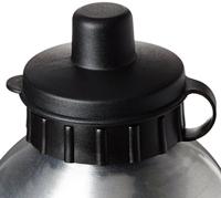 Point Aluminium mit Trinkventil-Schutzkappe Drinkfles Zilver - thumbnail