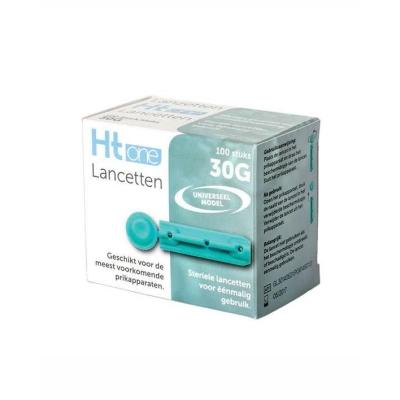 HT One Prik lancetten 30G 100 Stuks HT One Prik lancetten 30G 100 Stuks