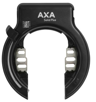 Ringslot AXA Solid Plus met insteekgat ART** zwart
