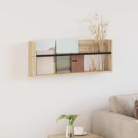 Tijdschrift Rek Sonoma Eiken 80 x 12 x 30 cm Bewerkt hout - thumbnail