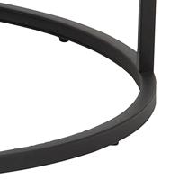 Bendt Salontafel 'Flemming' Set van 2 stuks, Marmerlook en glas, kleur zwart - thumbnail