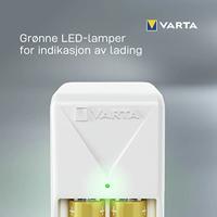Varta Mini Lader + 2 AA Batterijen - thumbnail