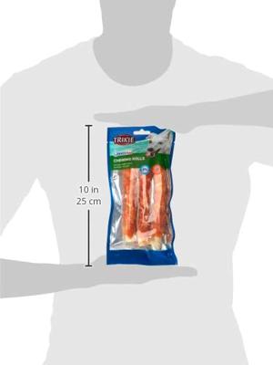 TRIXIE DENTA FUN CHICKEN CHEWING ROLLS 17 CM 3 ST 140 GR