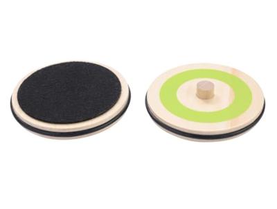Indoor curling spel gemaakt van hout