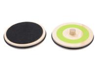 Indoor curling spel gemaakt van hout - thumbnail