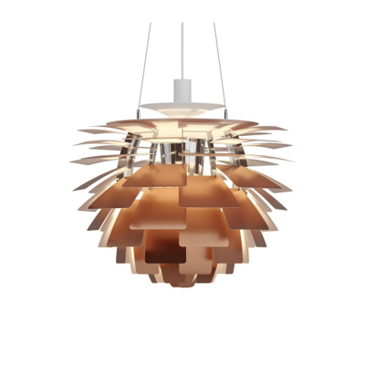 Louis Poulsen PH Artichoke Hanglamp 600 - Koper Louis Poulsen PH Artichoke Hanglamp 600 - Koper