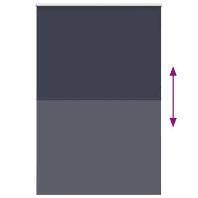 Rolgordijn verduisterend 155x230 cm stofbreedte 151,6 cm blauw Rolgordijn verduisterend 155x230 cm stofbreedte 151,6 cm blauw