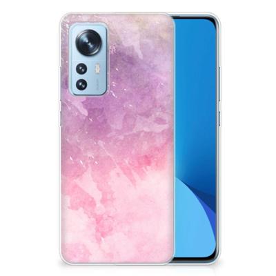 Hoesje maken Xiaomi 12 | 12X Pink Purple Paint Hoesje maken Xiaomi 12 | 12X Pink Purple Paint