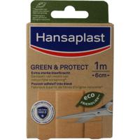 Hansaplast Pleisters Green & Protect 1m x 6cm - thumbnail