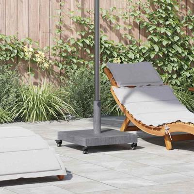 Buiten Parasols Donkerhout 45 x 45 x 32 cm Staal, Beton