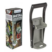 Metalen blikjespers met bieropener - Metal Can Crusher - thumbnail