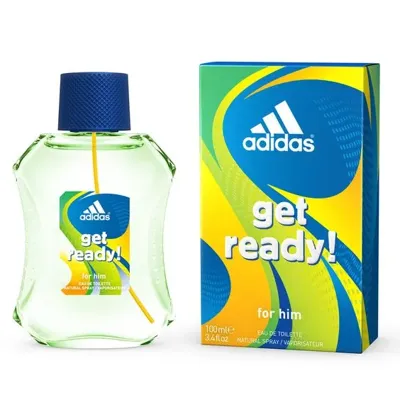 Adidas Eau de Toilette Men Get Ready - 100 ml Adidas Eau de Toilette Men Get Ready - 100 ml