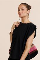 Studio Anneloes Leona Top 91541 Tops En Singlets 9000 Black - thumbnail