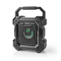 Nedis SPBT1003BK Bluetooth LED Speaker 5.1W 13 Uur Speeltijd Zwart - thumbnail