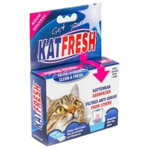Katfresh kattenbakgeurverdrijver 3 doosjes Katfresh kattenbakgeurverdrijver 3 doosjes