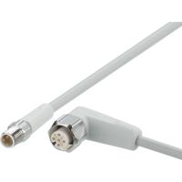 ifm Electronic EVF265 Verbindingskabel Aantal polen (sensoren): 3, 5 Stekker, recht, Bus, haaks 0.3 m 1 stuk(s) - thumbnail