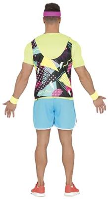 Jaren 80 Gymnast Kostuum Heren