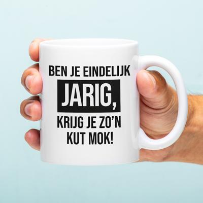 Mok Ben je eindelijk jarig, krijg je zo&apos;n kut mok!