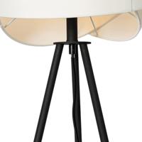 QAZQA Moderne vloerlamp wit - Cloth - thumbnail