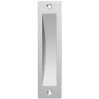 Schuifdeurkom 150x40 mm, recht naturel - thumbnail