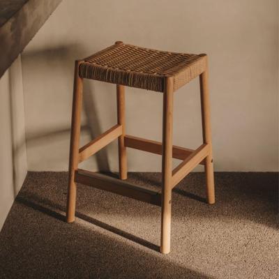 Kave Home Barkruk 'Yalia' Eikenhout, kleur Naturel (zithoogte 66cm) Kave Home Barkruk 'Yalia' Eikenhout, kleur Naturel (zithoogte 66cm)