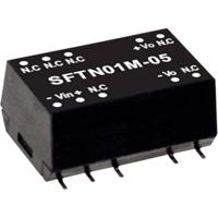MEAN WELL SFTN01L-12 DC/DC-convertermodule 84 mA 1 W Aantal uitgangen: 1 x Inhoud 1 stuk(s) - thumbnail